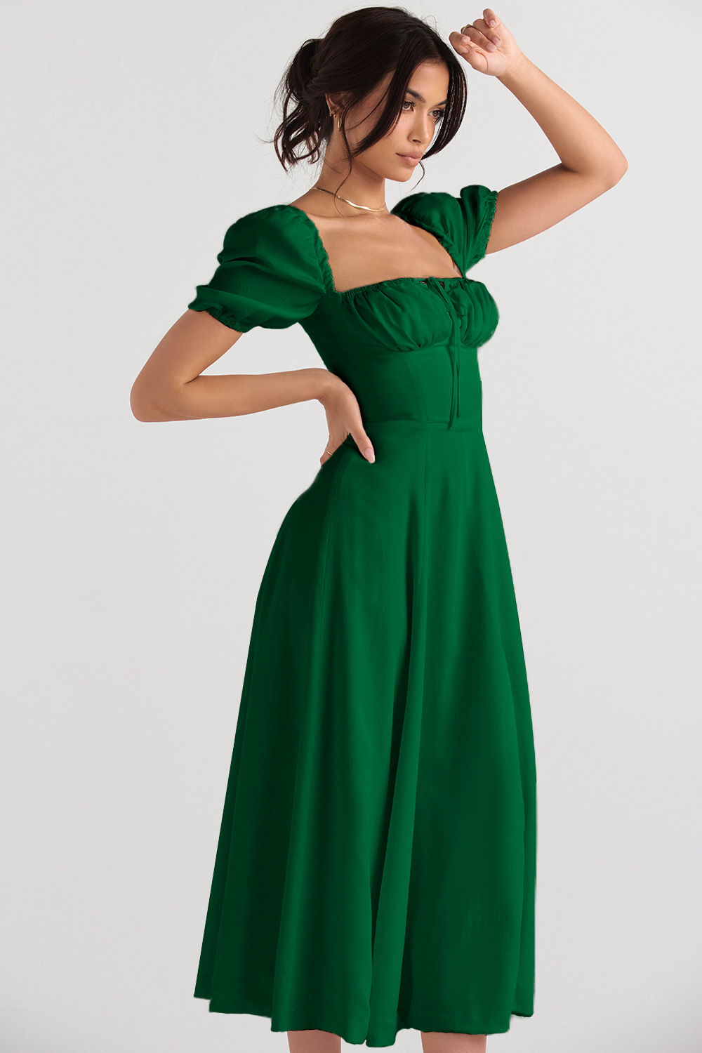 Womens Boho Midi Dress👗