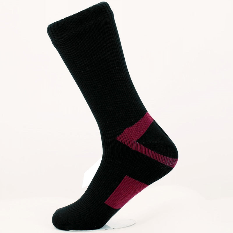 Socks Waterproof Breathable Outdoor Waterproof Hiking Wading Camping Winter Skiing Sock Riding Snow Warm Waterproof Socks
