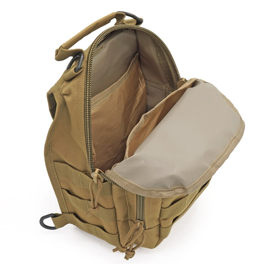 Military Tactical Bag Climbing Shoulder Bags Outdoor Sports Fishing Camping Army Hunting Hiking Travel Trekking Men Molle Bag