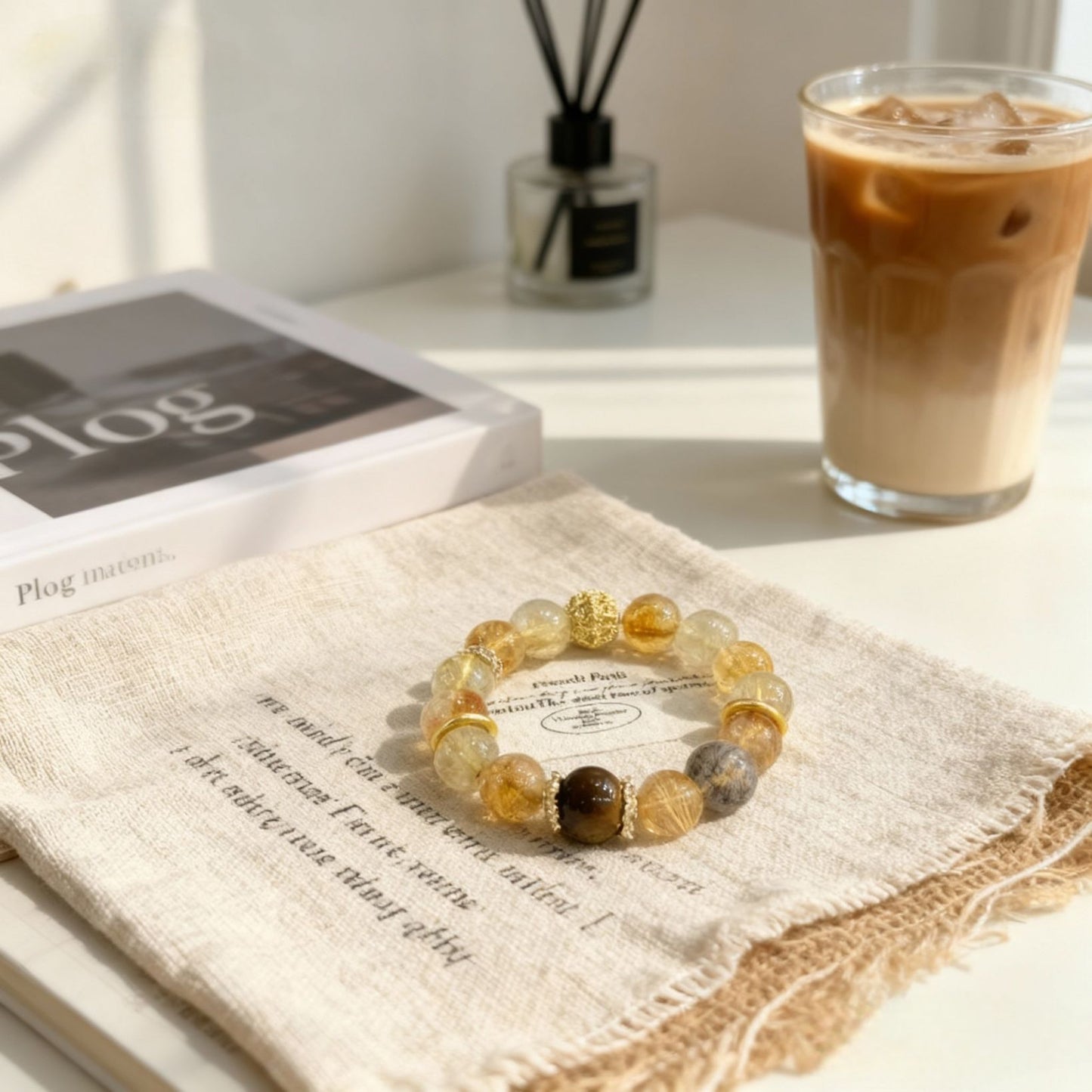 4-in-1 Luck & Career Boost Crystal Bracelet ✨