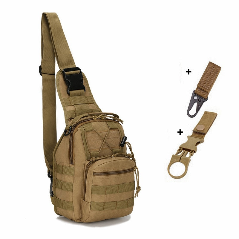 Military Tactical Bag Climbing Shoulder Bags Outdoor Sports Fishing Camping Army Hunting Hiking Travel Trekking Men Molle Bag