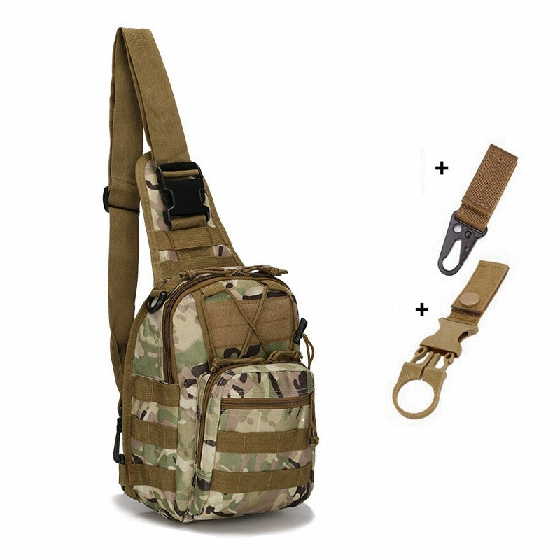 Military Tactical Bag Climbing Shoulder Bags Outdoor Sports Fishing Camping Army Hunting Hiking Travel Trekking Men Molle Bag